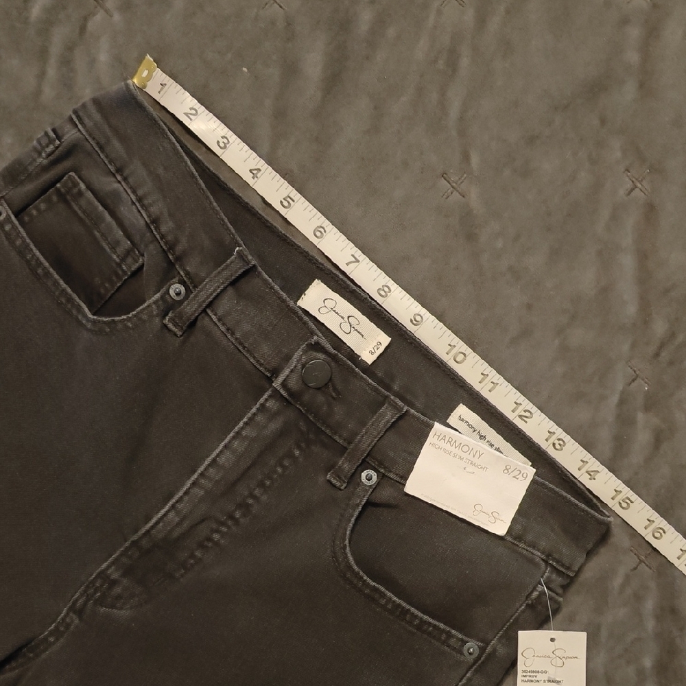NWT Jessica Simpson Harmony High Rise Slim Straight Jeans - Picture 7 of 10